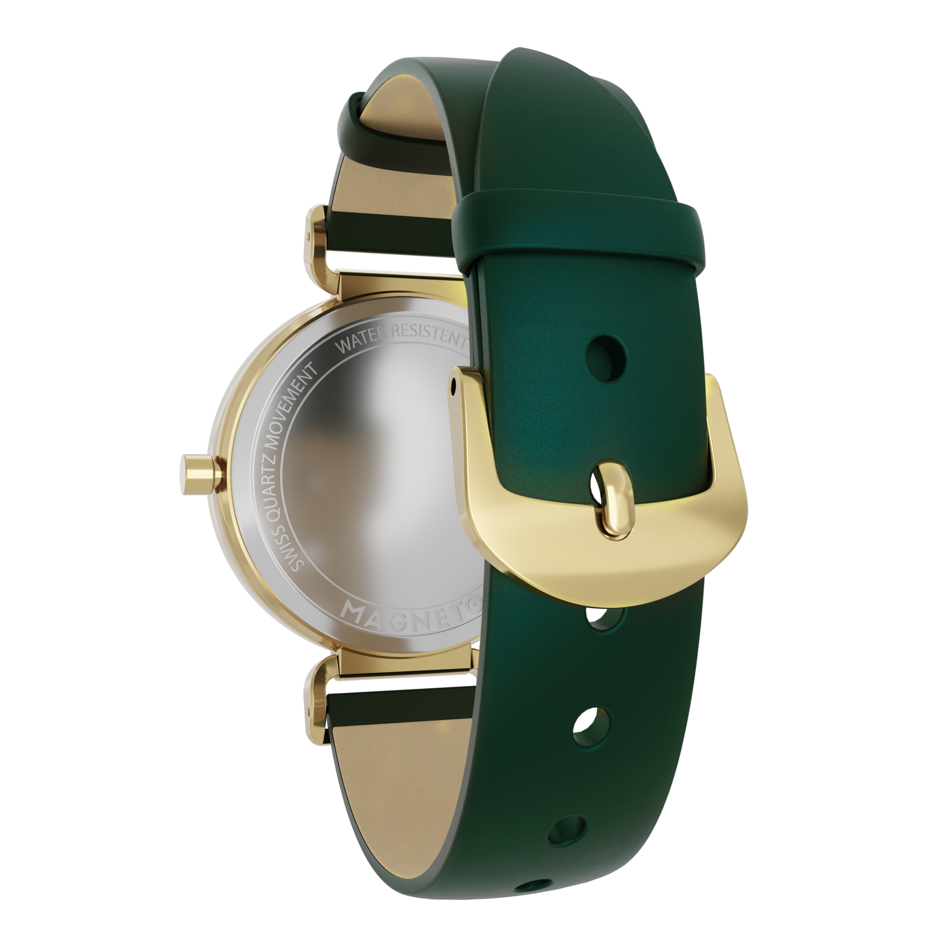 The most popular fashion watches in 2024 - Earth Gravity-Bella Gold Green