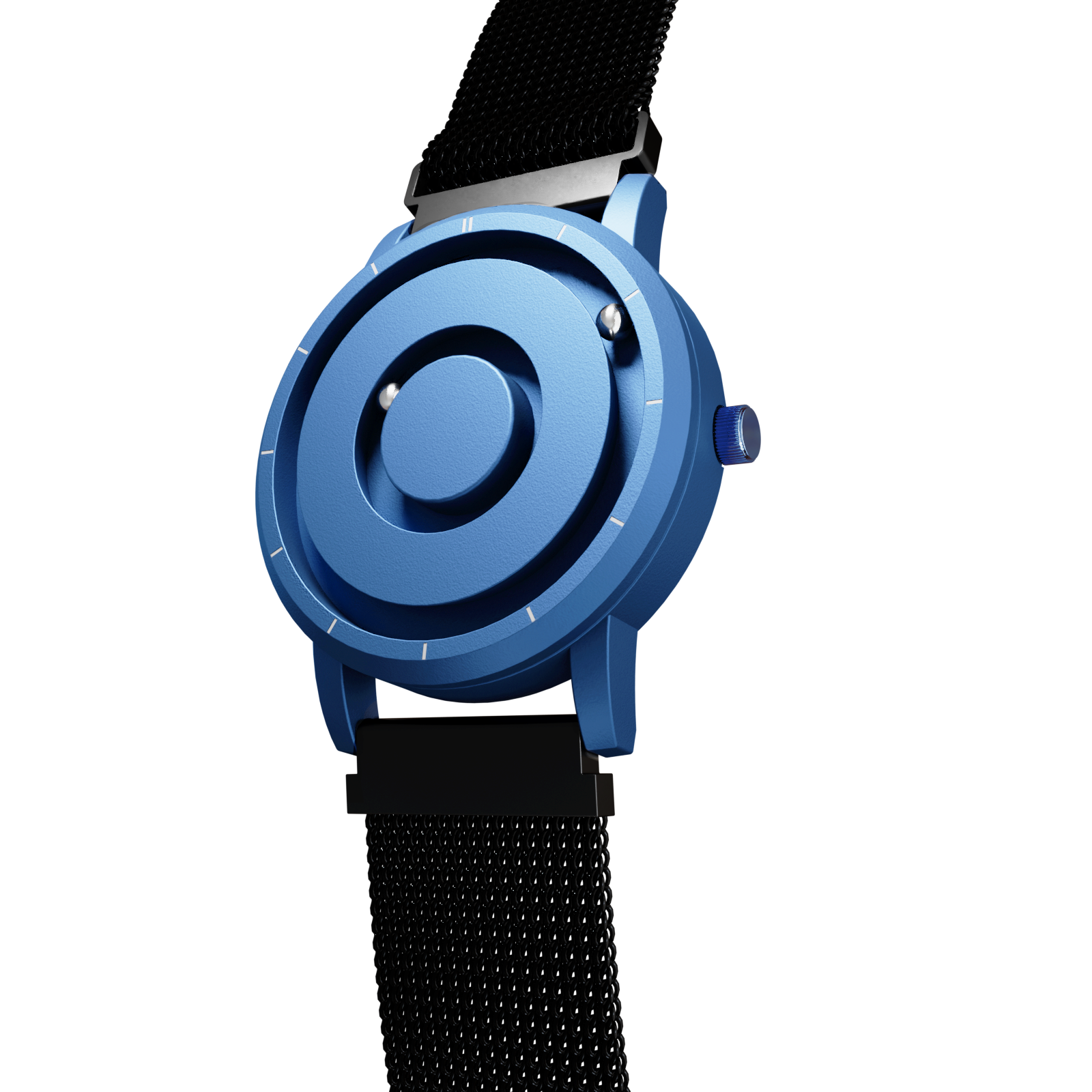 Jupiter Blue mesh magnetic black