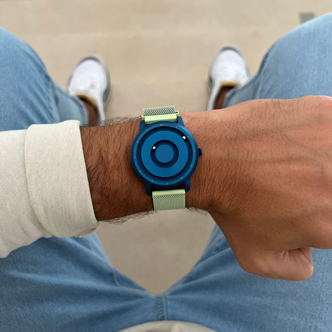 Jupiter Blue mesh magnetic mint